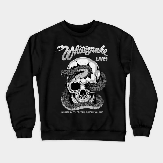 Whitesnake live Crewneck Sweatshirt by Horrorstores